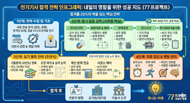 [내일의 명함] 기술직의 끝판왕, 전기기사 자격증의 모든 것: 전망과 취득 전략