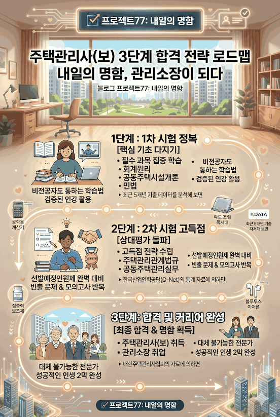 [은퇴 없는 전문직] 주택관리사 시험 일정, 난이도 및 연봉 전망 완벽 가이드