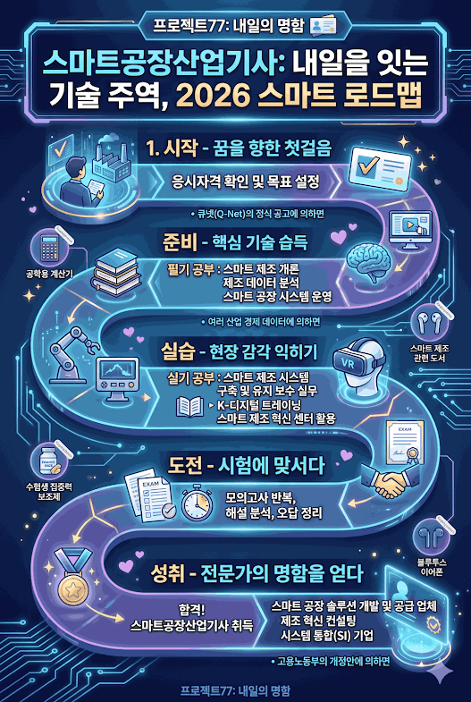 [2026 신설] 스마트공장산업기사 완벽 가이드: 4차 산업혁명의 새로운 기술 면허